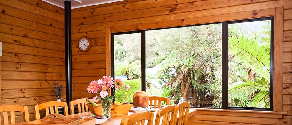 interior wood cedar siding cabin